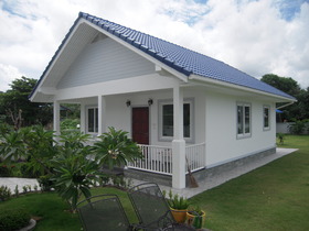 Blue Roof Bungalow für 1-4 Personen